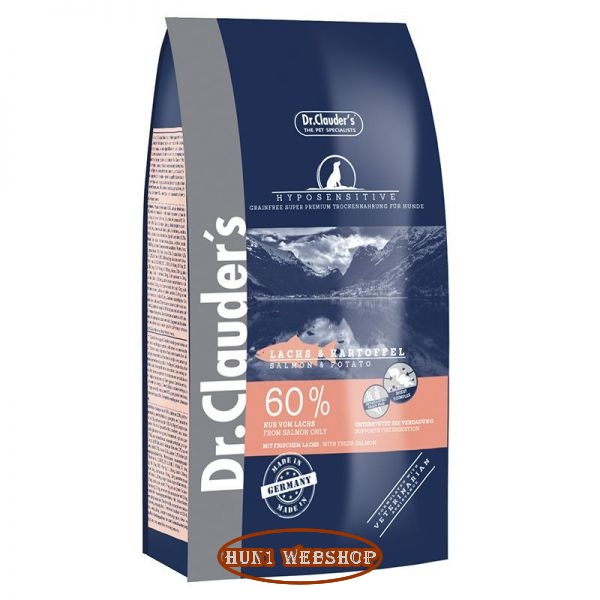 Dr. Clauders Hyposensitive Grain Free Adult Salmon & Potato 350 g