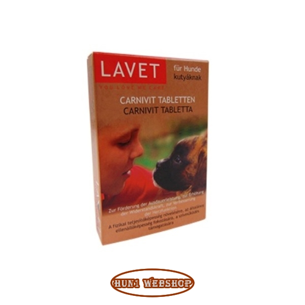 Lavet Carnivit tabletta kutyáknak (50 db)