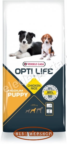 Opti Life Puppy Medium 12,5 kg