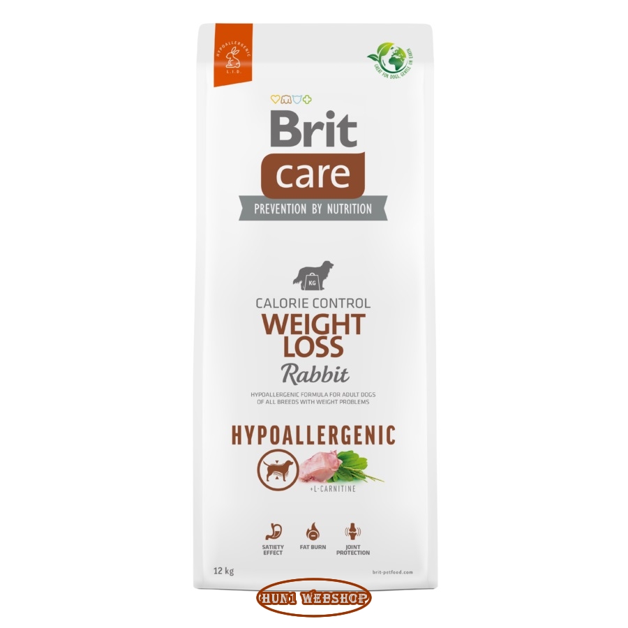 Brit Care Hypoallergenic Rabbit Weight Loss 12 kg