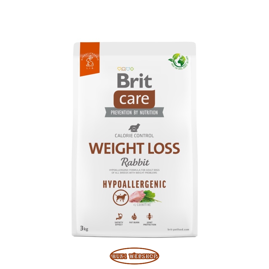 Brit Care Hypoallergenic Rabbit Weight Loss 3 kg