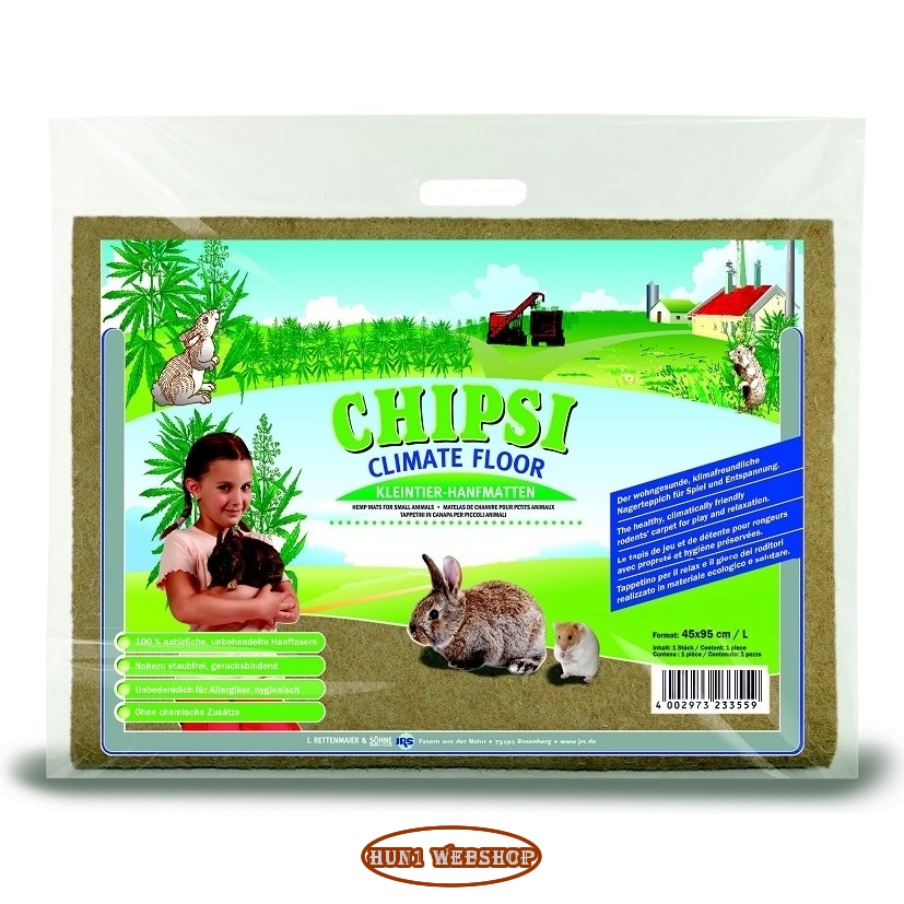 CHIPSI Rágcsáló kender szőnyeg L-es (45 x 95 cm)
