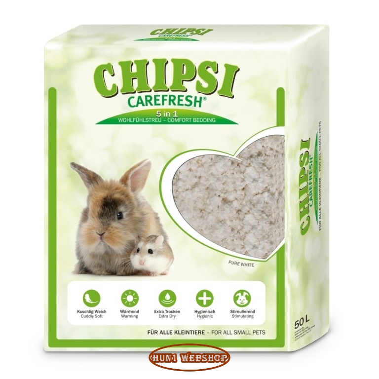 CHIPSI Carefresh Pure White alom (50 L)