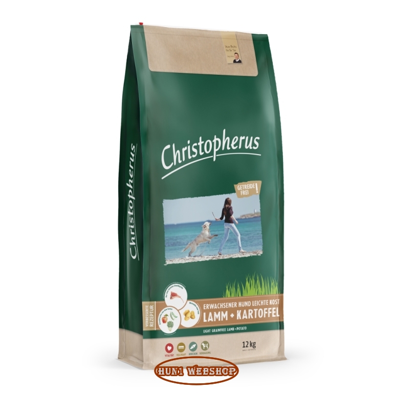 Christopherus Dog Light Grainfree Lamb (bárány és burgonya) 12 kg