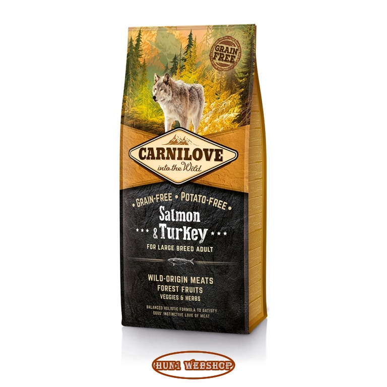 CarniLove Adult Large Salmon & Turkey (lazac-pulyka) 2x12 kg