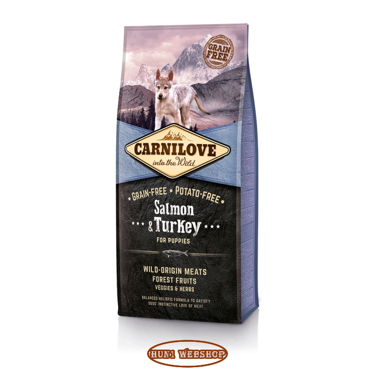 CarniLove Puppy Salmon & Turkey (lazac-pulyka) 2x12 kg