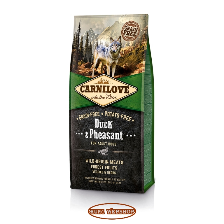 CarniLove Adult Duck & Pheasant (kacsa-fácán) 2x12 kg
