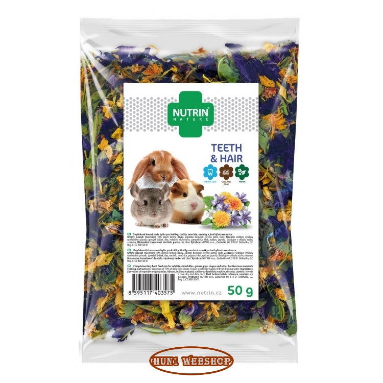 Nutrin Nature fogak és szőrzet 50 g