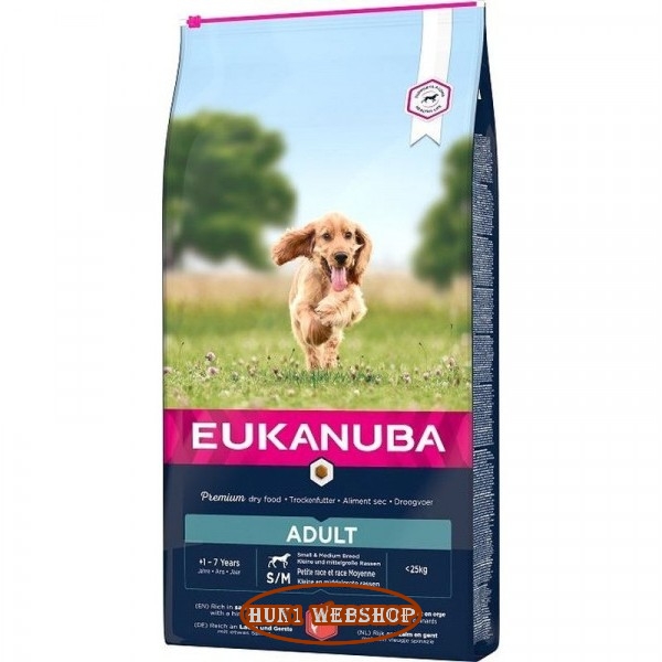 Eukanuba Adult Small & Medium Salmon & Barley 2,5 kg
