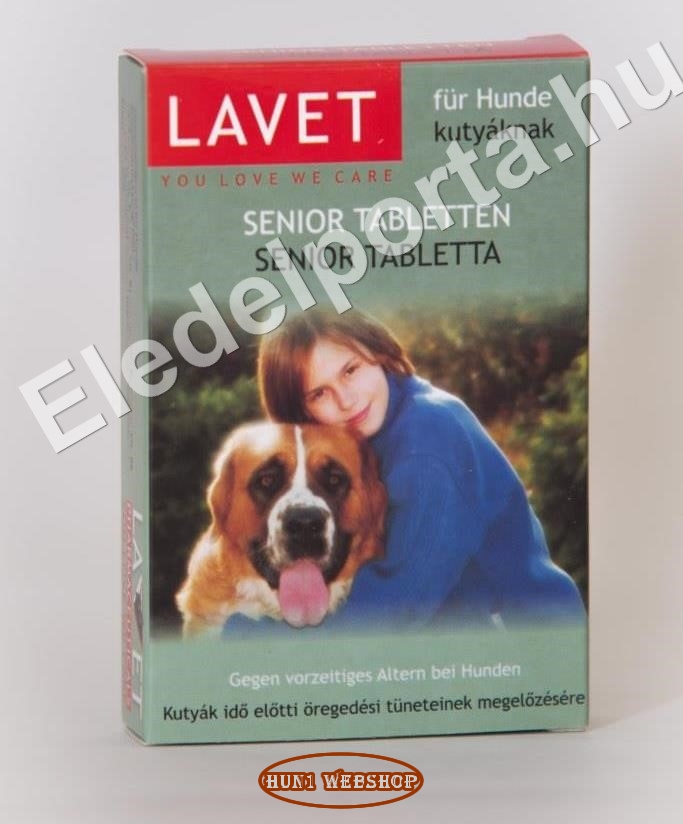 Lavet Senior tabletta kutyáknak (50 db)