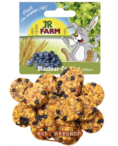 JR FARM Korpa-feketeáfonya kekszek 80 g
