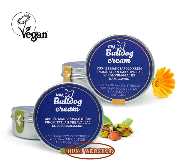 My Bulldog Cream - orr- és mancsápoló krém finomítatlan kakaóvaj körömvirággal és kamillával  50 ml