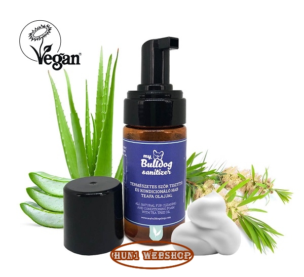 My Bulldog Sanitizer - természetes szőrtisztító és kondicionáló hab   100 ml