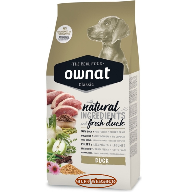 Ownat Dog Classic Duck 4 kg