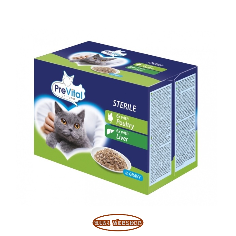 PreVital Sterile Box baromfi-máj 12x100 g