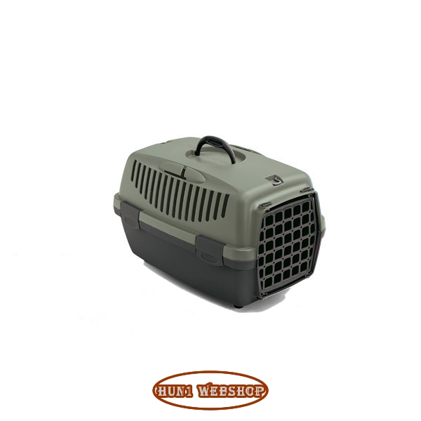 Stefanplast Green Line Gulliver 1 szállítóbox  (sötétszürke-szürke)