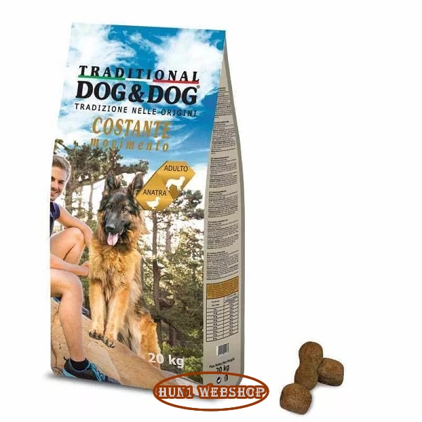 Traditional Dog&Dog Costante Movimento Kacsa 10 kg