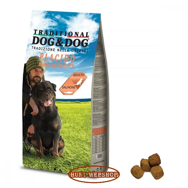 Traditional Dog&Dog Placido Mantenimento Lazac 20 kg