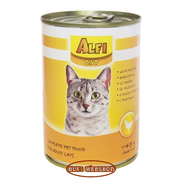 Alfi Cat Konzerv Szárnyas 415g