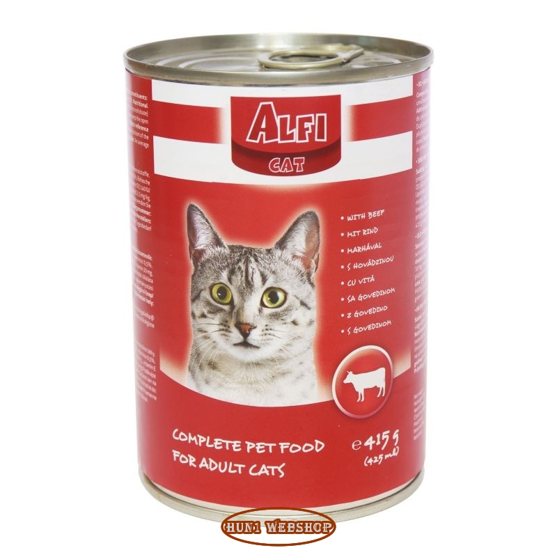 Alfi Cat Konzerv Marha 415g