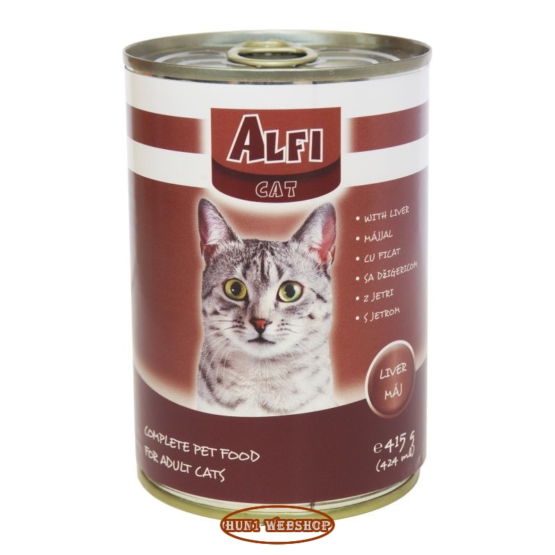 Alfi Cat konzerv Máj 415g