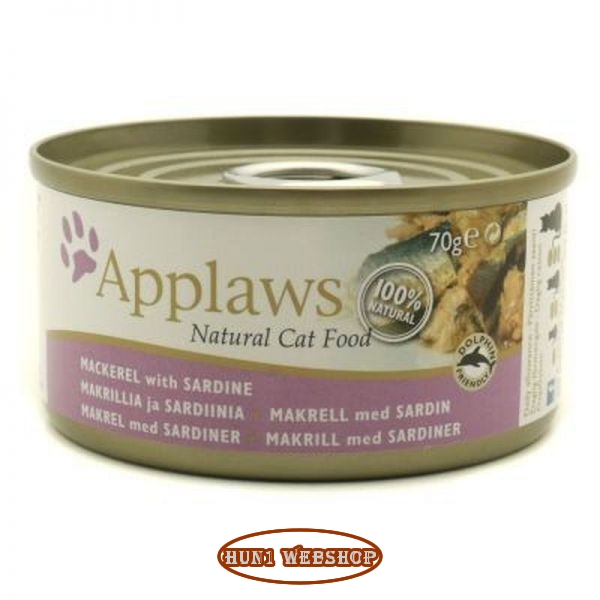 Applaws Cat makréla szardíniával 70 g