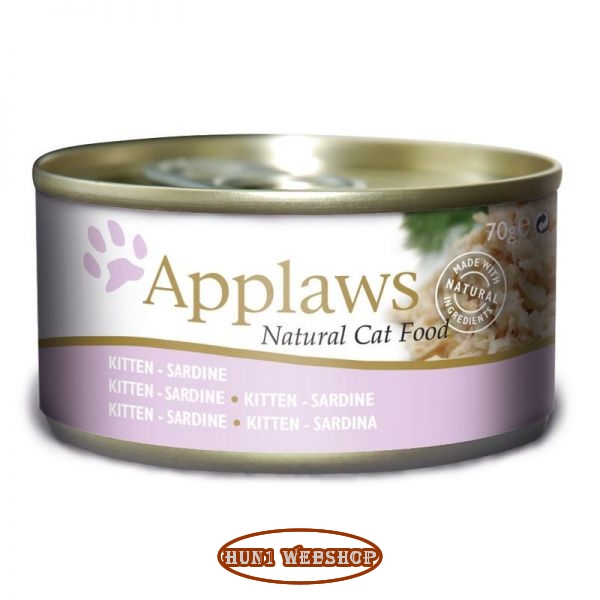 Applaws Cat Kitten szardínia aszpikban 70 g