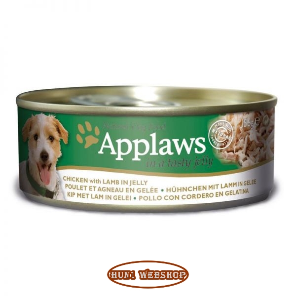 Applaws Dog Konzerv Csirke és bárány aszpikban 156g