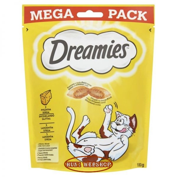 Dreamies Mega sajtos jutalomfalat 180 g
