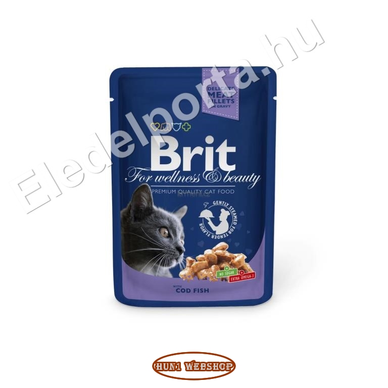 Brit Premium Cat Cod Fish 24x100 g