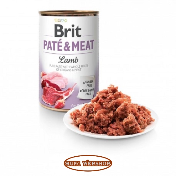 Brit Paté & Meat Bárány 400 g