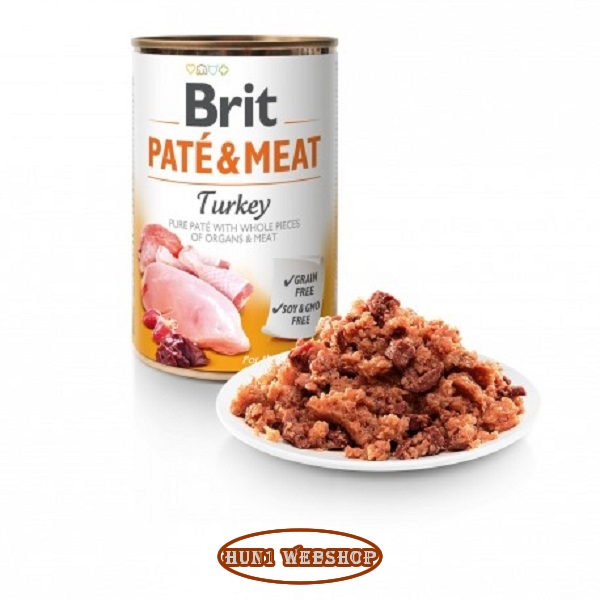 Brit Paté & Meat Pulyka 6x400 g