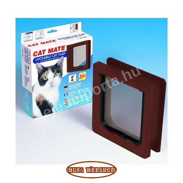 CAT MATE 234B Zárható macskaajtó alagúttal