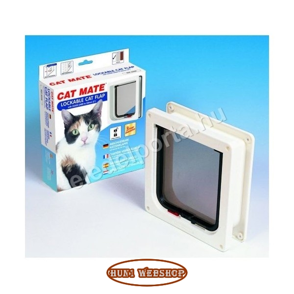CAT MATE 234W Zárható macskaajtó alagúttal
