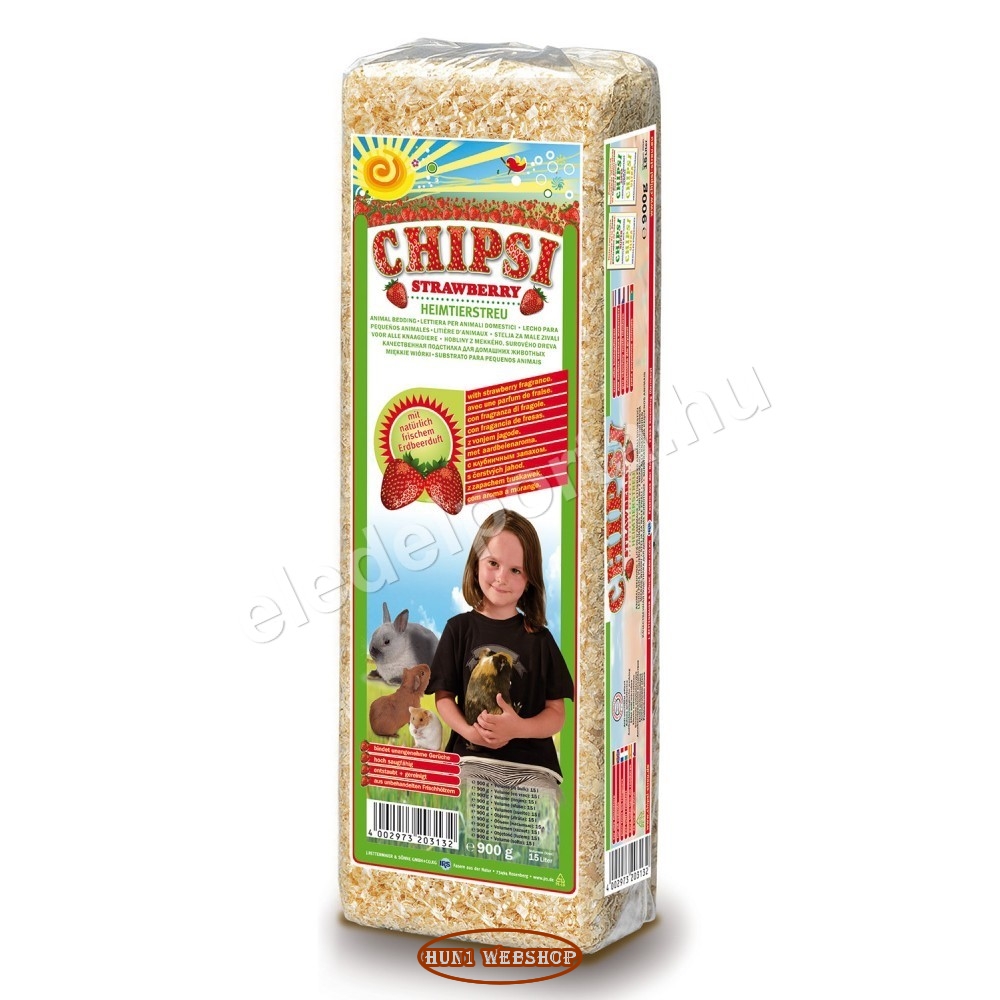 CHIPSI Strawberry forgács (15 L)