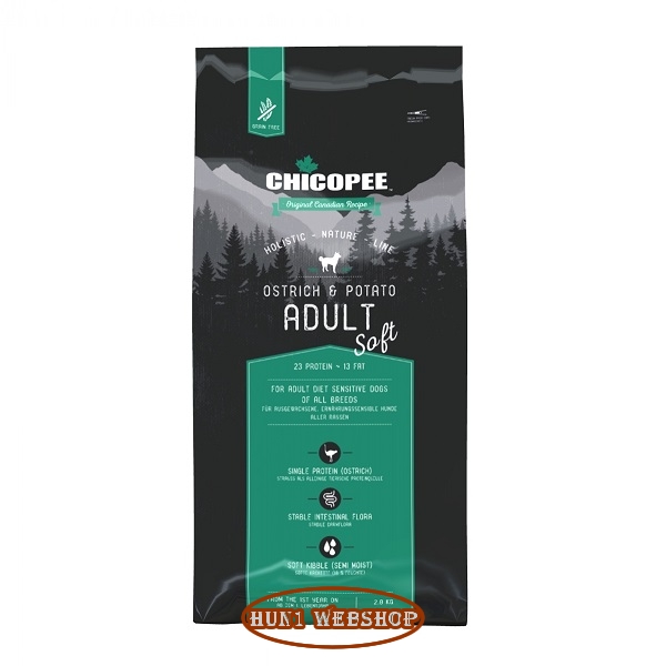 Chicopee HNL Grain Free Soft Adult Ostrich & Potato 12 kg
