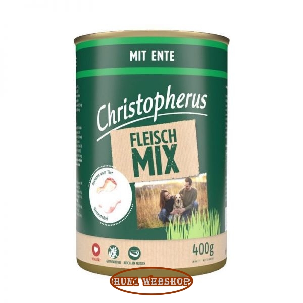 Christopherus Dog Meat Mix Duck (kacsa) 400 g