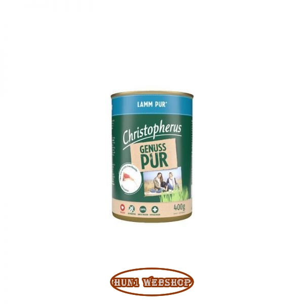 Christopherus Dog Pure Lamb (bárány) 400 g