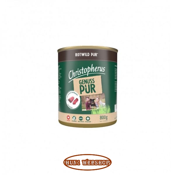 Christopherus Dog Pure Deer (gímszarvas) 800 g