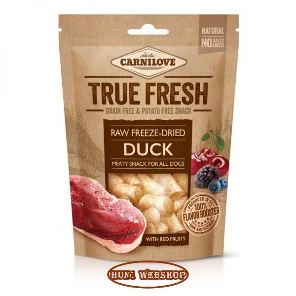 Carnilove True Fresh Raw freeze-dried snack Duck 40 g