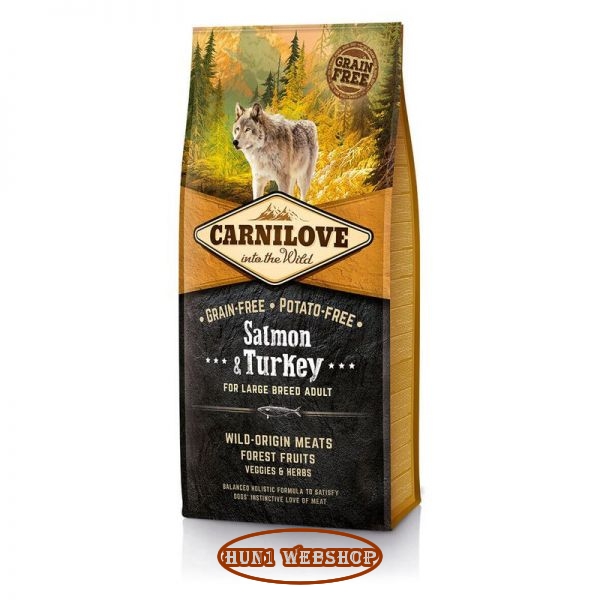 CarniLove Adult Large Salmon & Turkey (lazac-pulyka) 4 kg