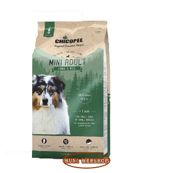 Chicopee CNL Mini Adult Lamb & Rice 2 kg