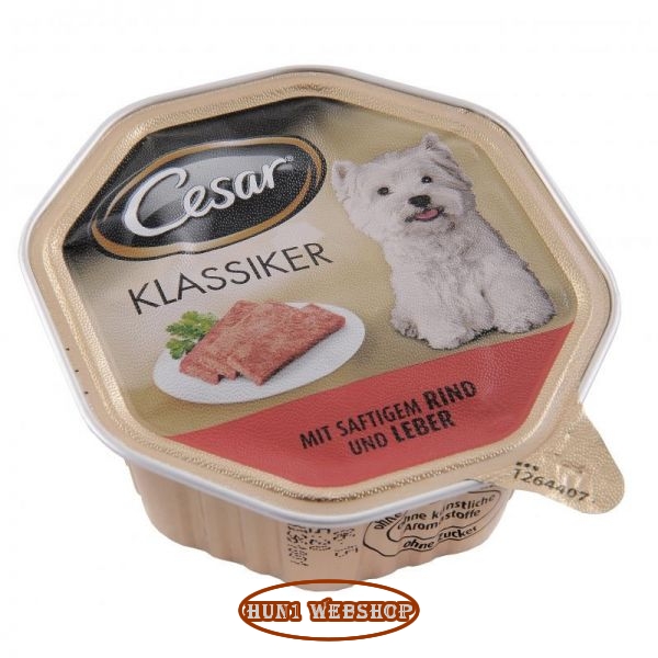 Cesar Alutálca Marha-Máj 150 g