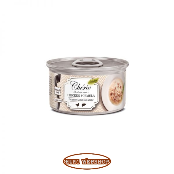 Chérie Aprított Csirke Csirkemájjal Mártásban 80 g