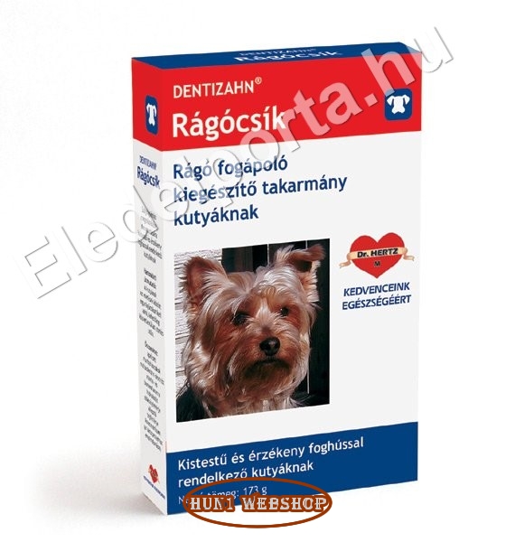 Dentizahn rágócsík kistestű kutyáknak