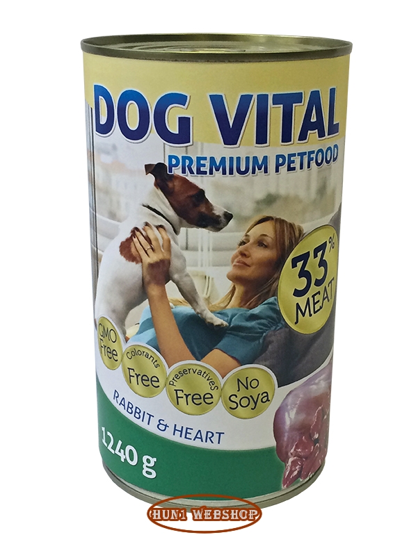 Dog Vital Rabbit & Heart 1240 g