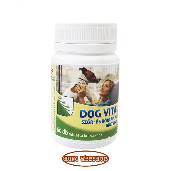 Dog Vital szőr - és bőrtápláló biotinnal 60 db
