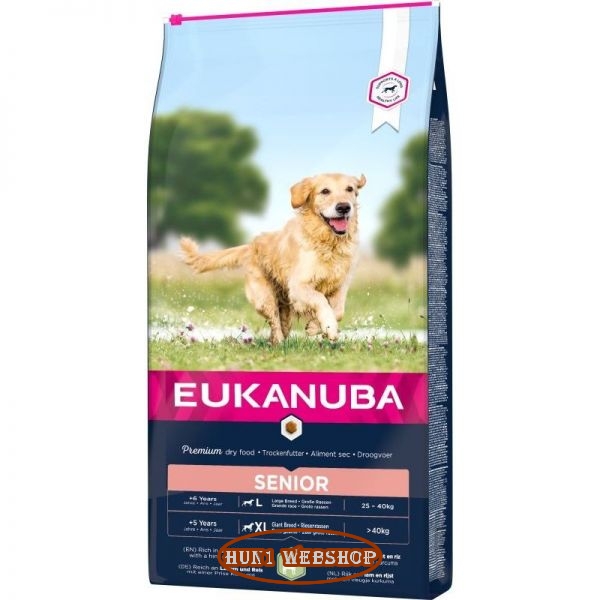 Eukanuba Senior Large Lamb & Rice 12 kg
