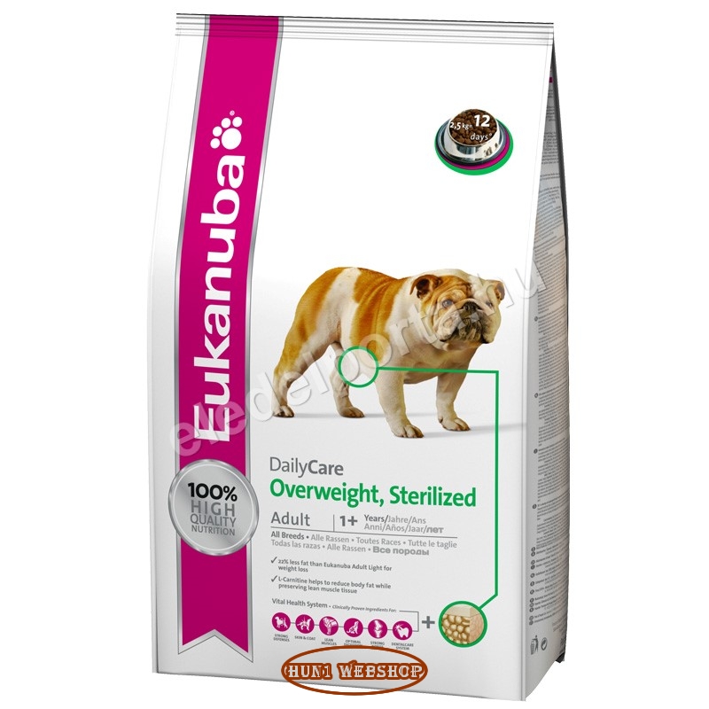 Eukanuba Daily Care Overweight, Sterilized