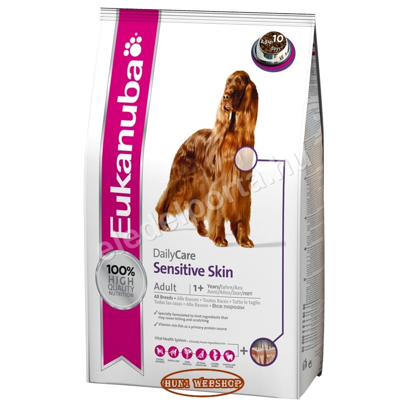 Eukanuba Daily Care Sensitive Skin 12 kg